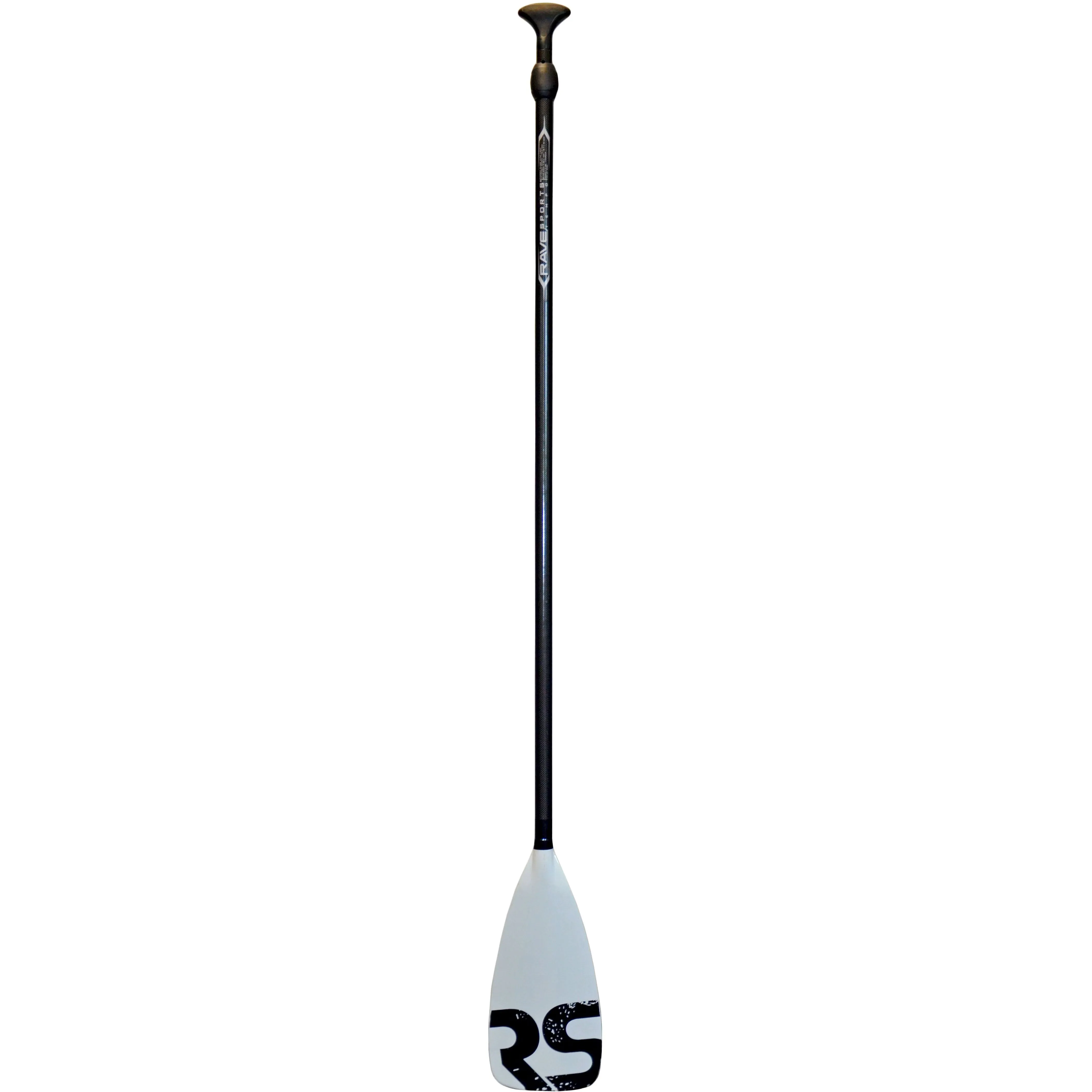 Tempo Carbon Shaft   Fiberglass Blade SUP Paddle - Red