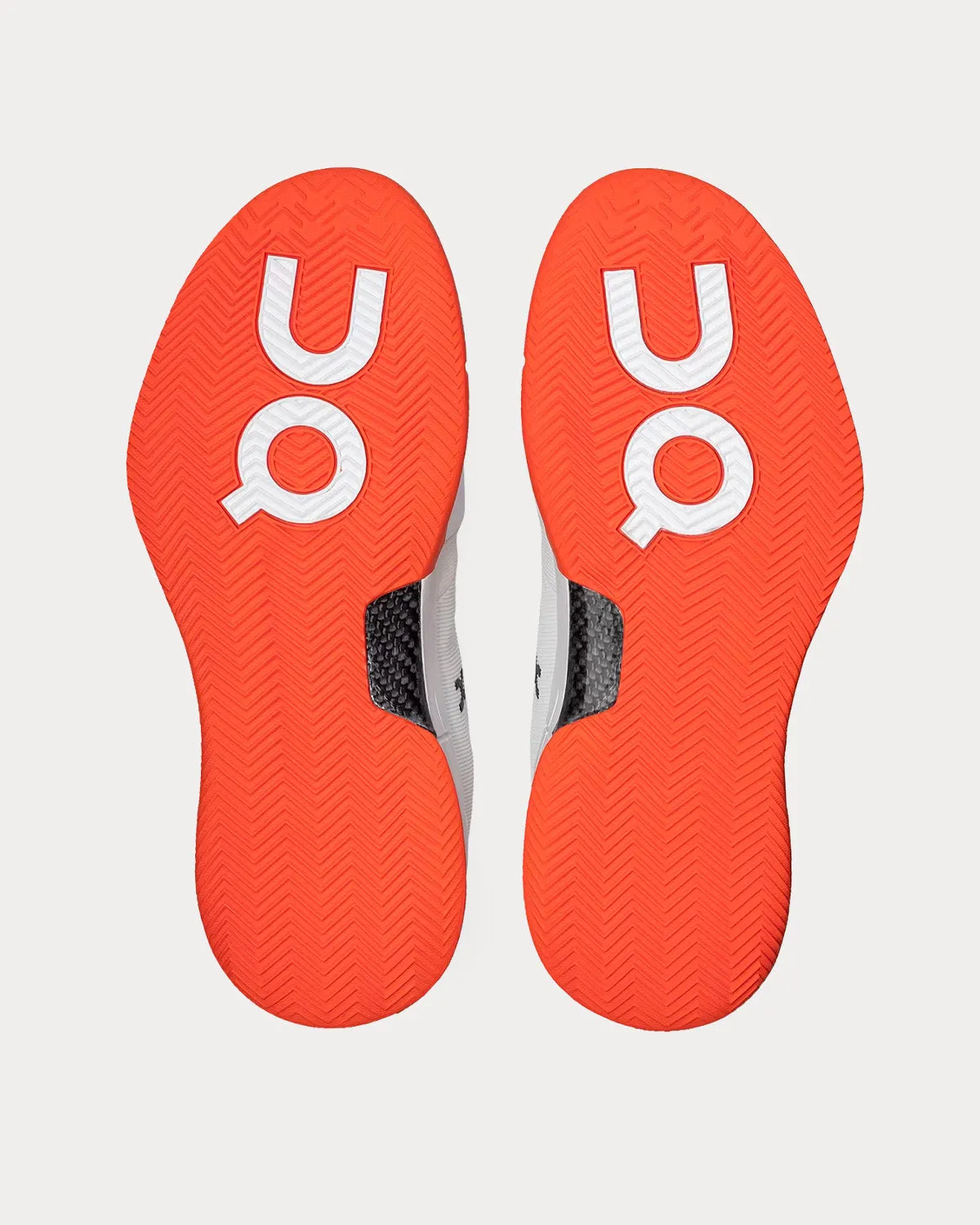 The Roger Pro Clay White / Flame Low Top Sneakers