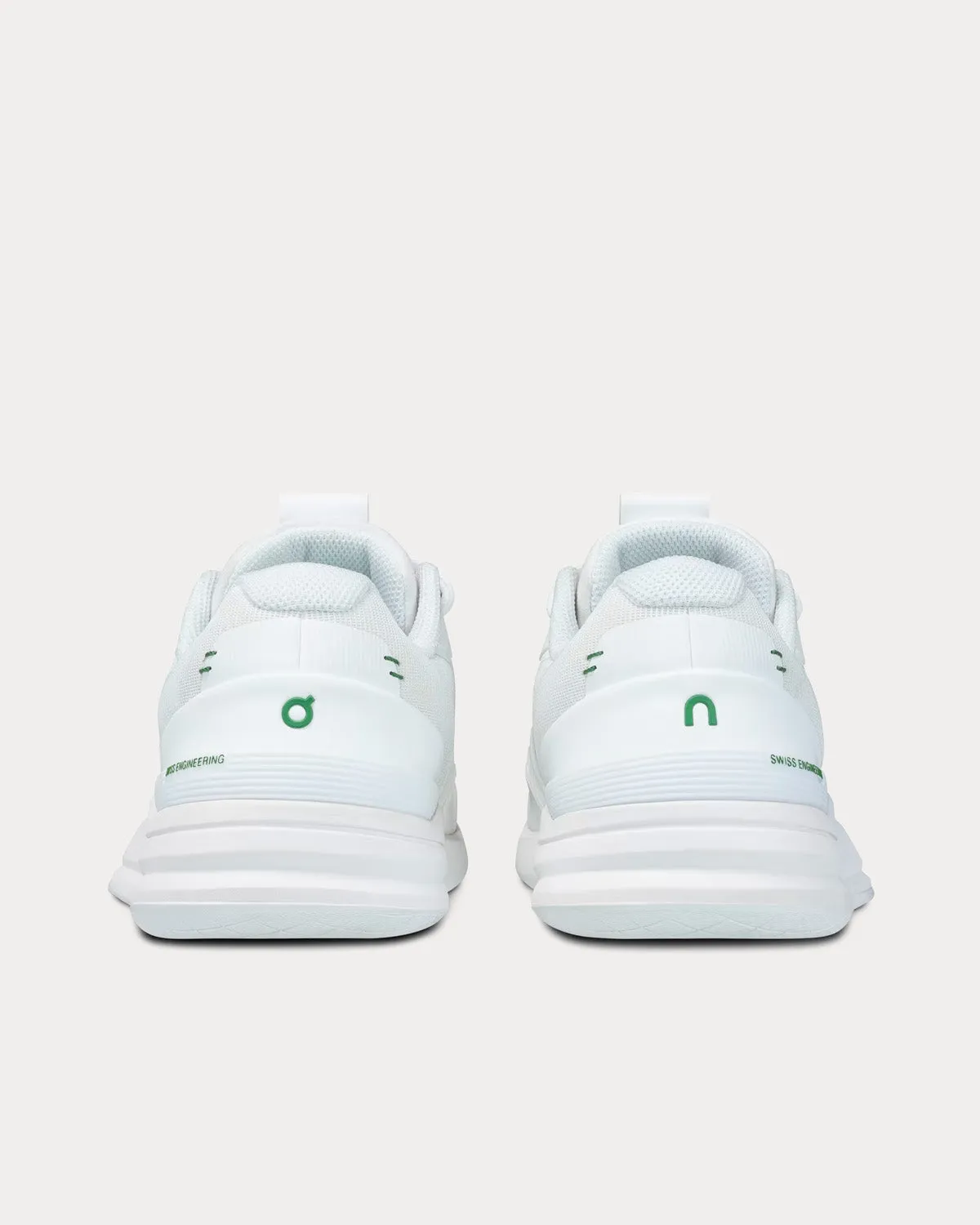 The Roger Pro White / Green Low Top Sneakers