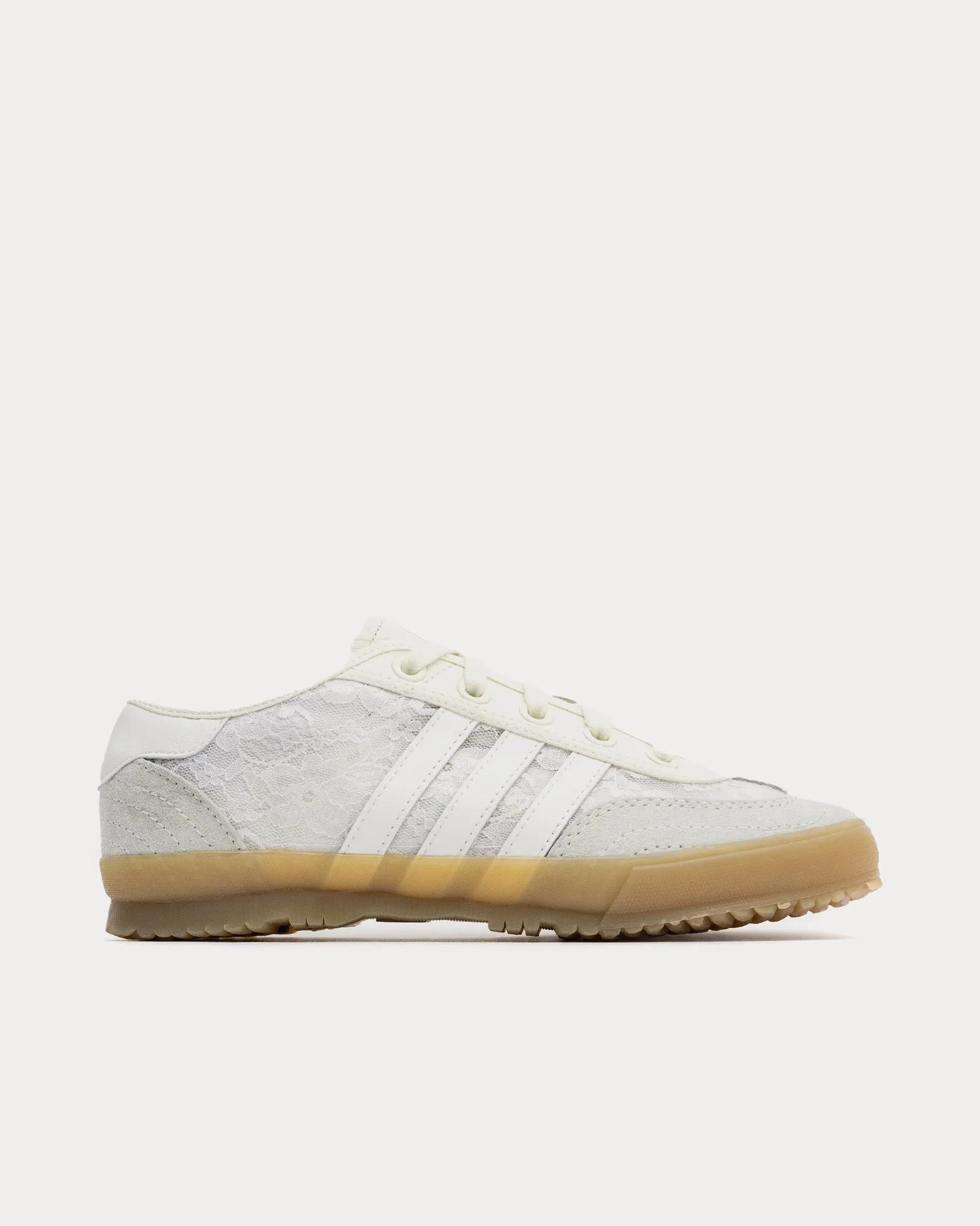 Tischtennis White / Off White / Off White / Silver Metallic Low Top Sneakers