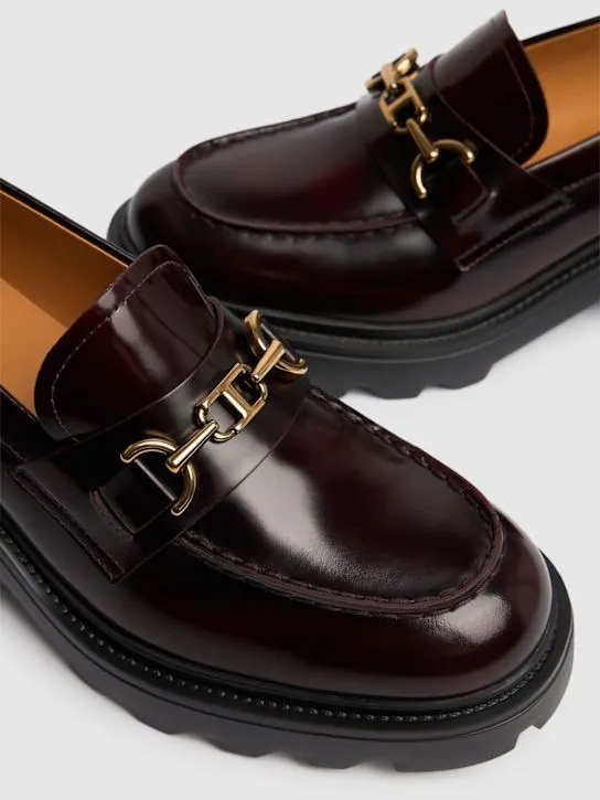 Tod&#x27;s   60mm Gomma brushed leather pumps 