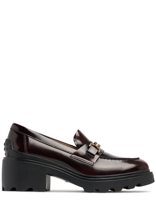 Tod&#x27;s   60mm Gomma brushed leather pumps 
