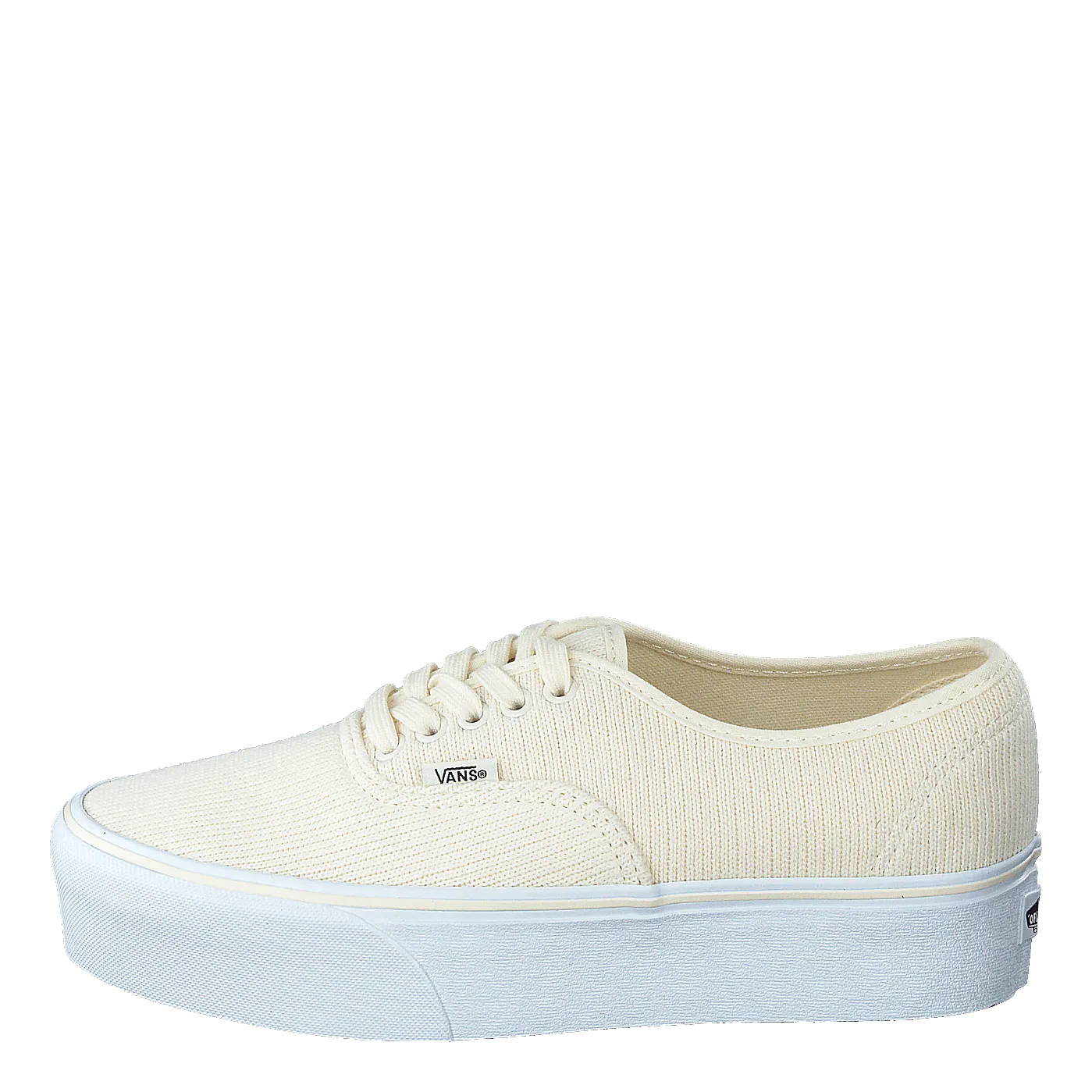 Ua Authentic Stackform (rib Knit)antiquewhttrwht