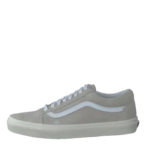 Ua Old Skool (pig Suede)oatmealsnowwht