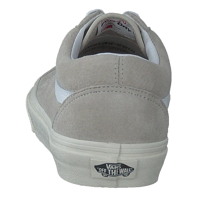 Ua Old Skool (pig Suede)oatmealsnowwht