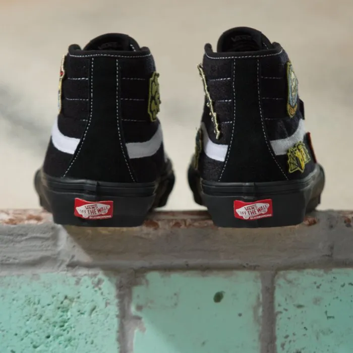 Vans Elijah Berle Decon Skate SK8-Hi Skateboard Shoe - Black/Classic White