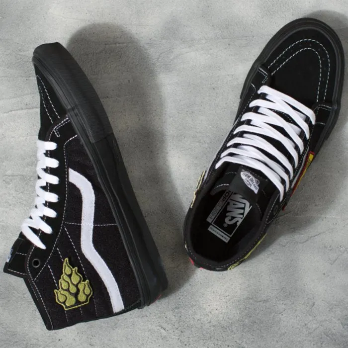 Vans Elijah Berle Decon Skate SK8-Hi Skateboard Shoe - Black/Classic White