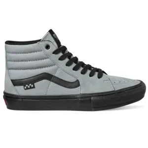 Vans Nubuck Skate SK8-HI Skateboard Shoe - Washed Blue/Black