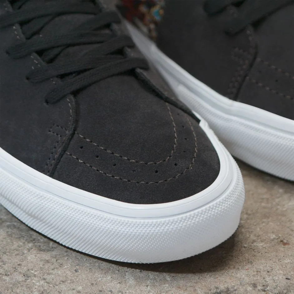 Vans Paisley Skate SK8-HI Skateboard Shoe - Raven