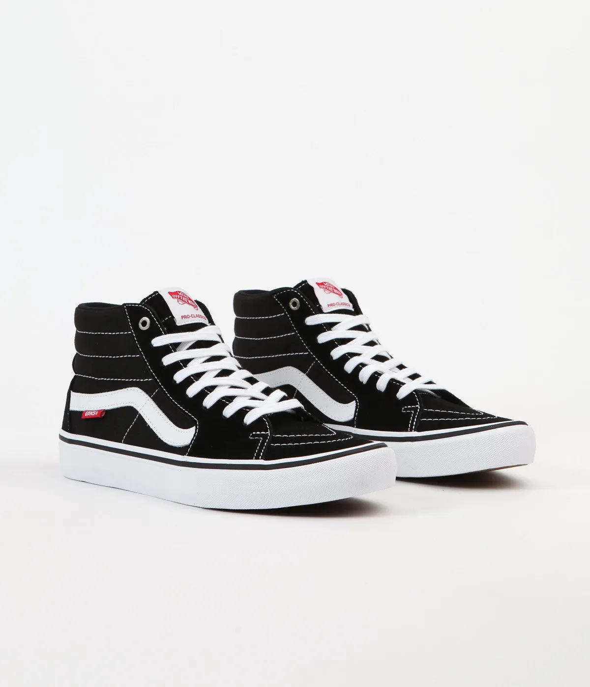 Vans Sk8-Hi Pro Shoes - Black / White