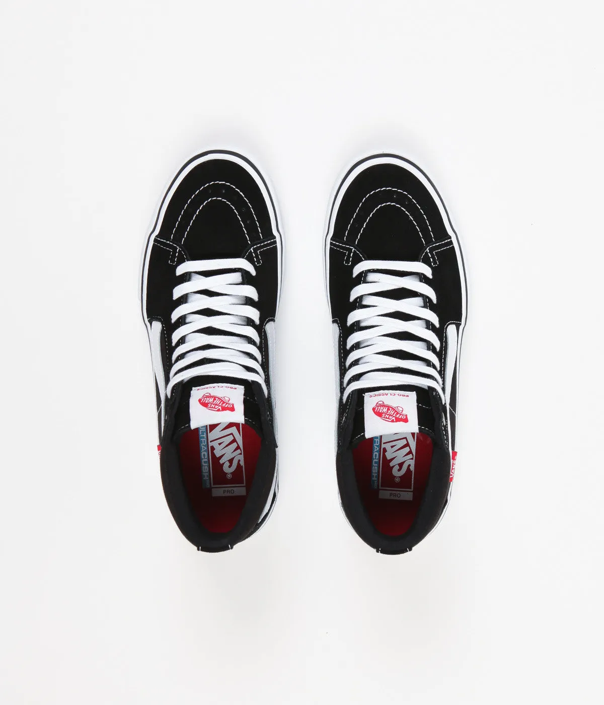 Vans Sk8-Hi Pro Shoes - Black / White