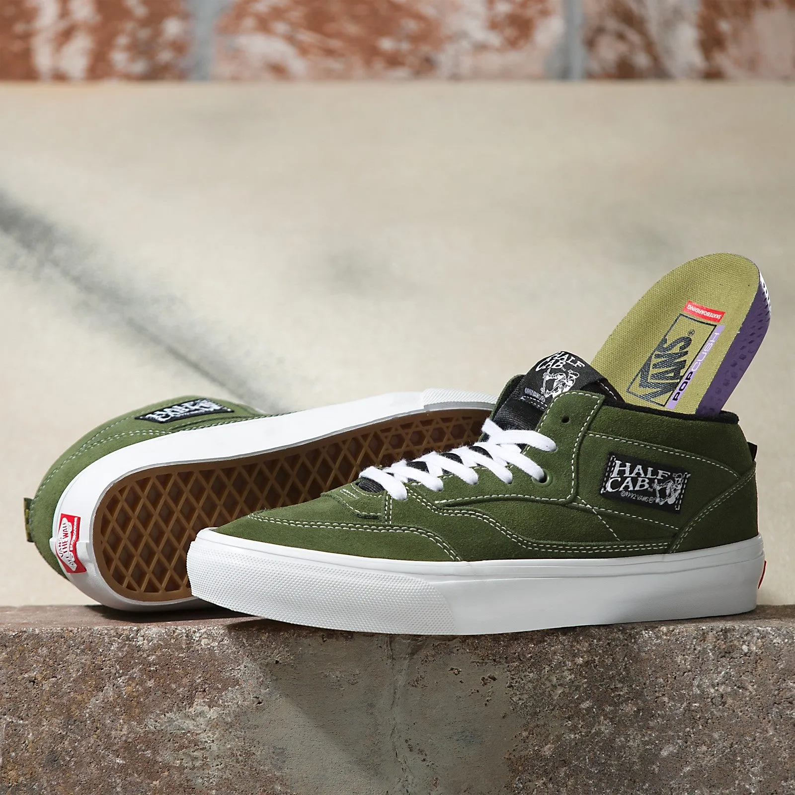 Vans Skate '92 Half Cab Skateboard Shoe - Chive