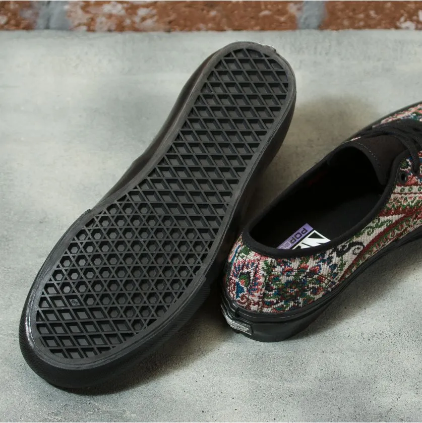 Vans Skate Authentic Paisley Skateboard Shoe - Black