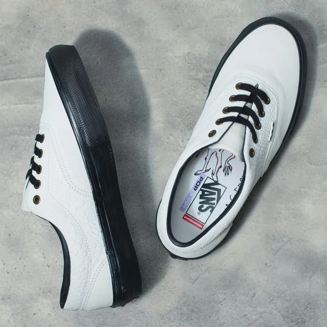 VANS Skate Era Shoes (Breana Geering) Marshmallow/Black