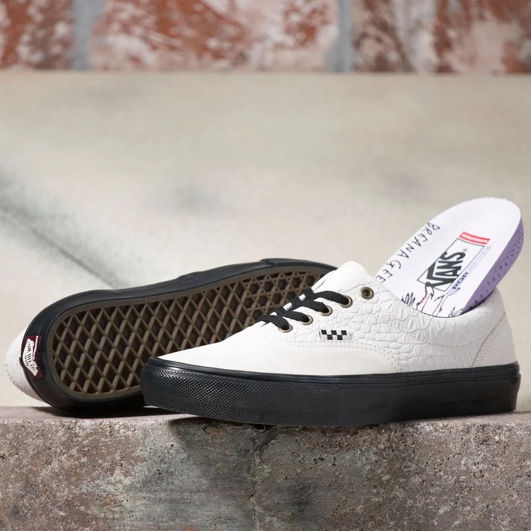 VANS Skate Era Shoes (Breana Geering) Marshmallow/Black