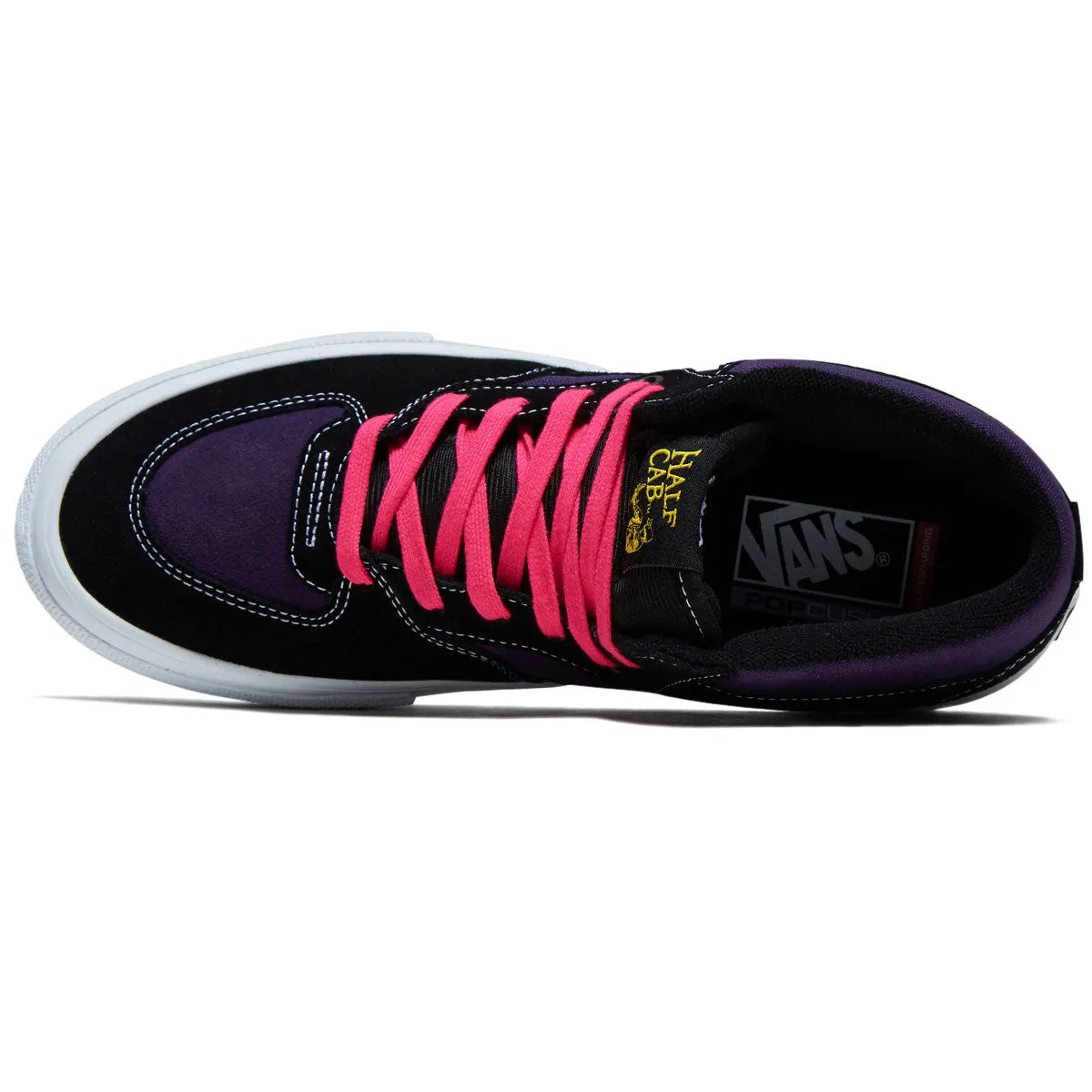 Vans Skate Half Cab Shoes - Black/Purple