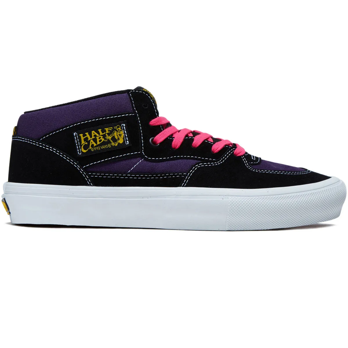 Vans Skate Half Cab Shoes - Black/Purple