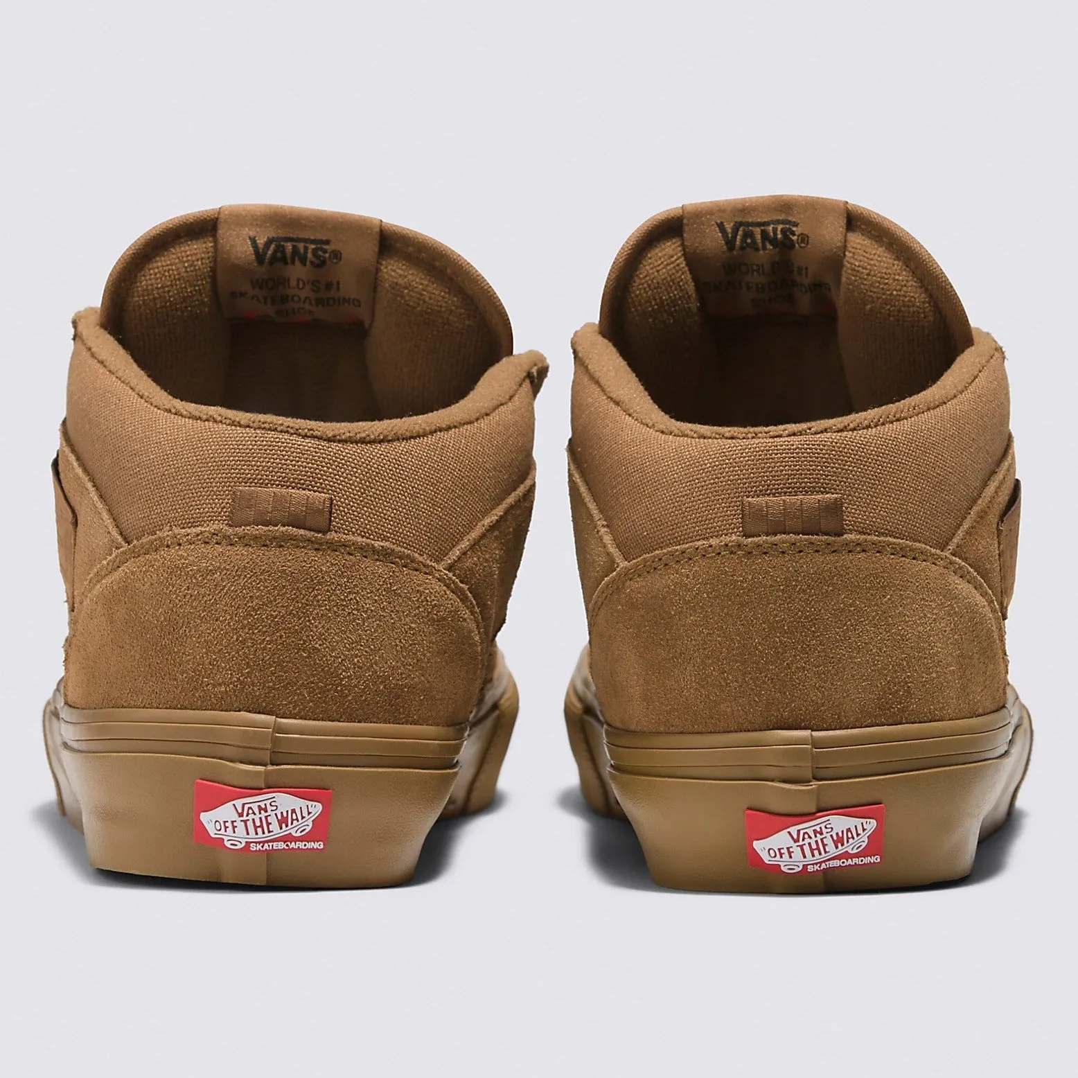 Vans Skate Half Cab Skateboard Shoe - Brown/Gum