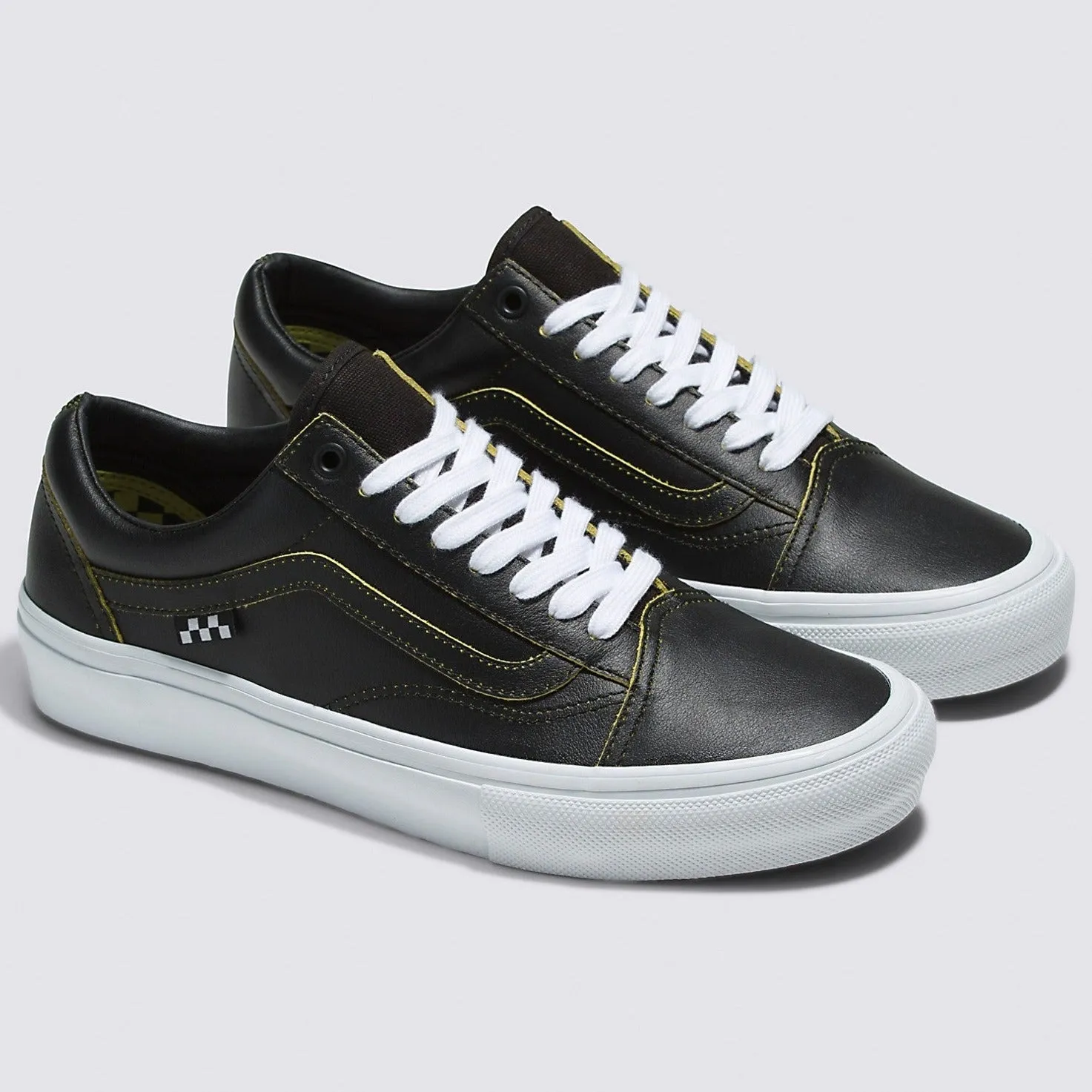 Vans Skate Old Skool Wearaway Skateboard Shoe - Black/Lime
