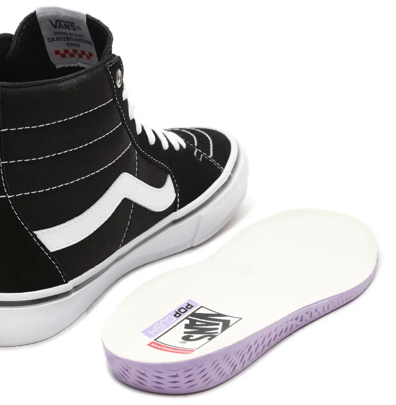 Vans - Skate Sk8-Hi Black/White