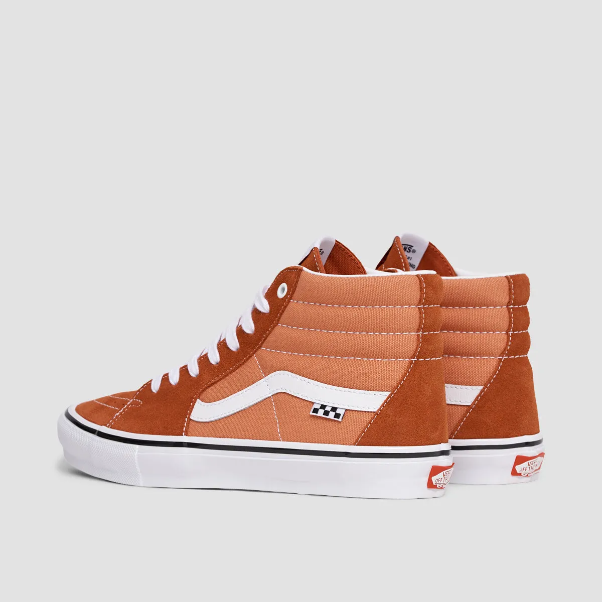 Vans Skate SK8-Hi Shoes - Burnt Ochre