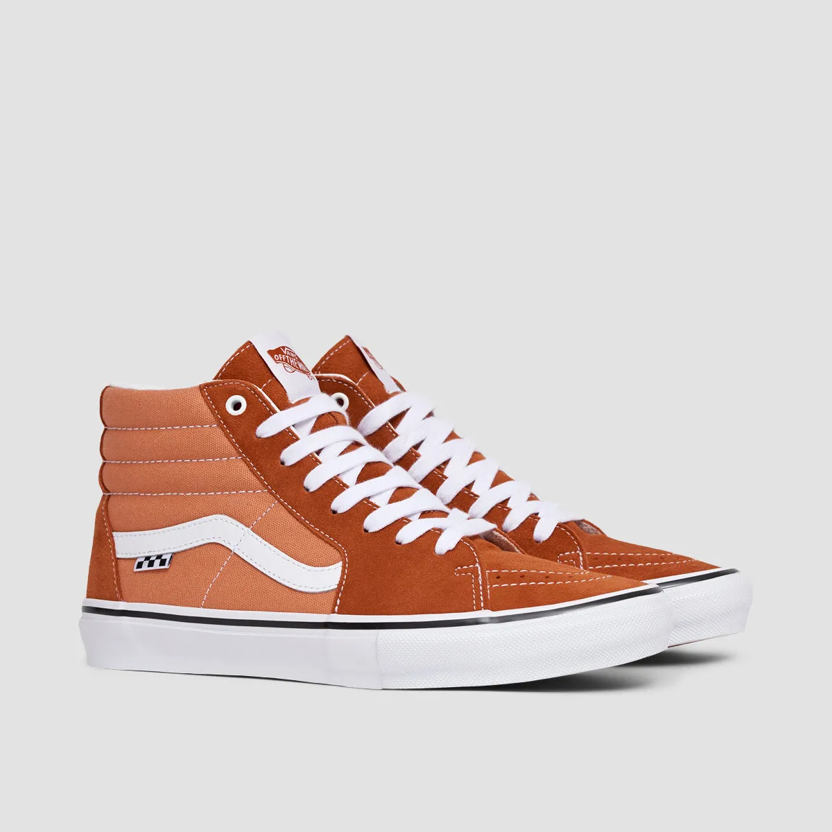 Vans Skate SK8-Hi Shoes - Burnt Ochre