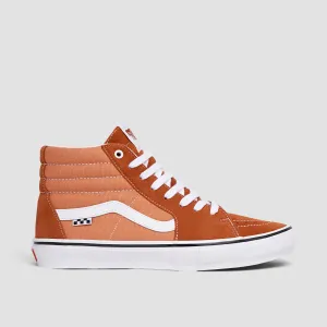 Vans Skate SK8-Hi Shoes - Burnt Ochre