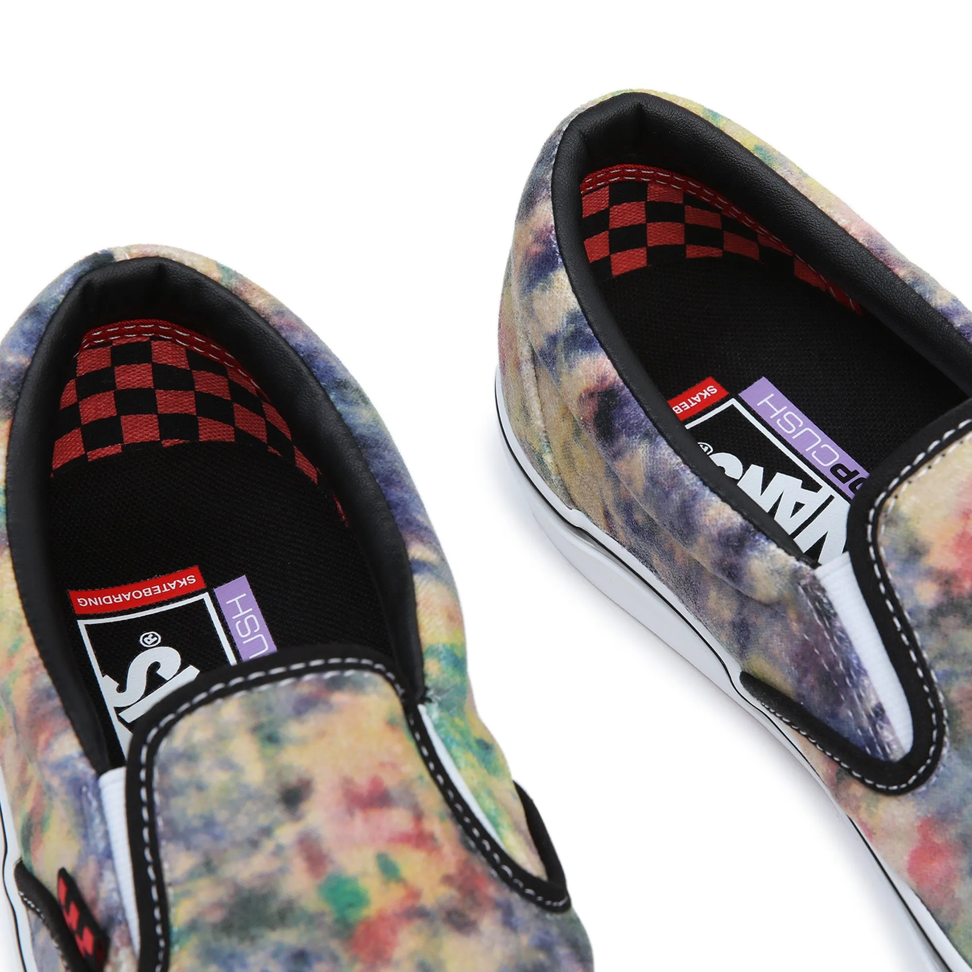 Vans Skate Slip-On Shoes Tie-Dye Terry Black/Multi VN0A5FCABML