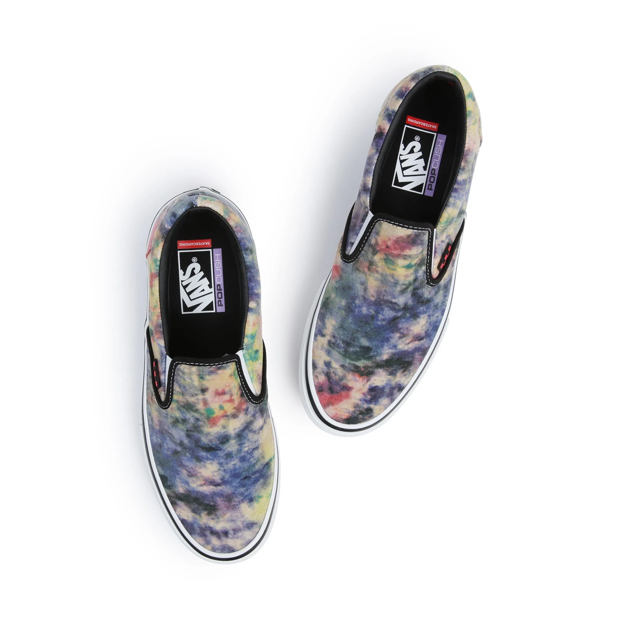 Vans Skate Slip-On Shoes Tie-Dye Terry Black/Multi VN0A5FCABML