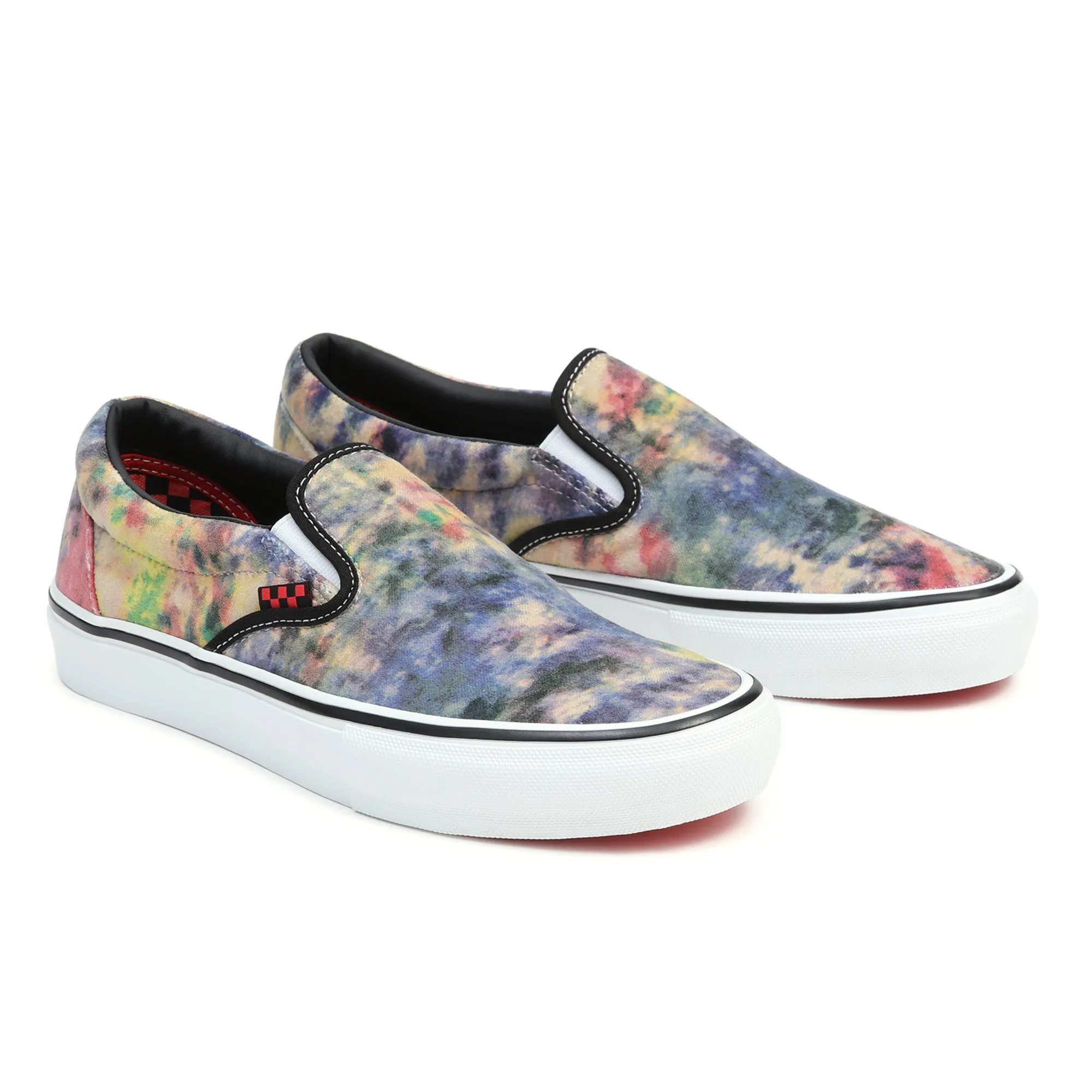 Vans Skate Slip-On Shoes Tie-Dye Terry Black/Multi VN0A5FCABML