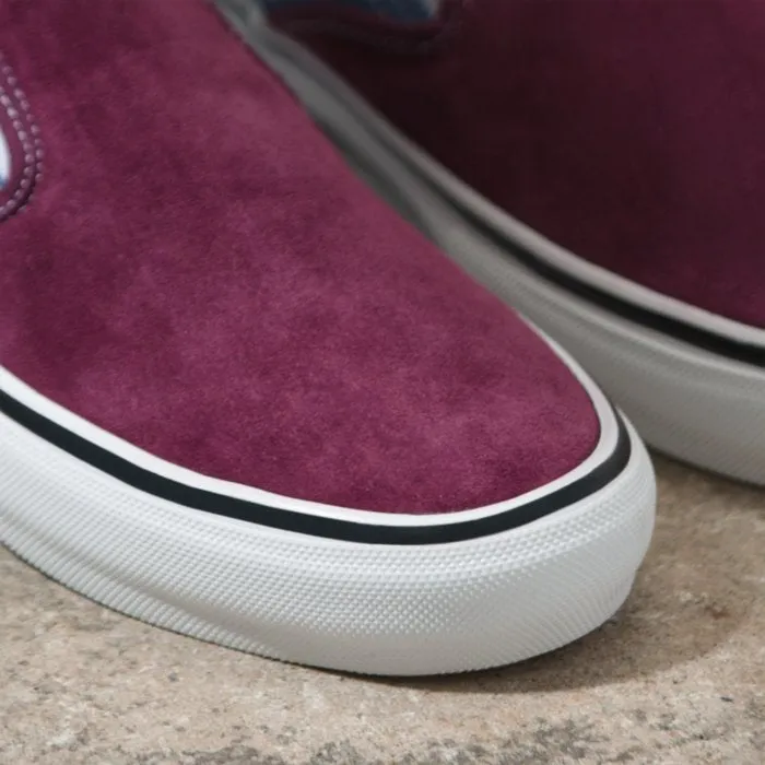 Vans Skate Slip-On Skateboard Shoe - Moonlight Blue/Mauve Wine