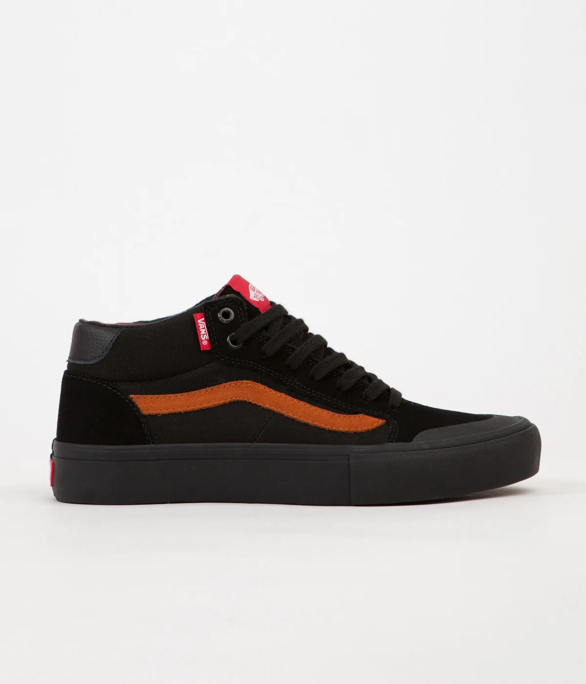 Vans Style 112 Mid Pro Dakota Roche Shoes - Black / Glazed Ginger