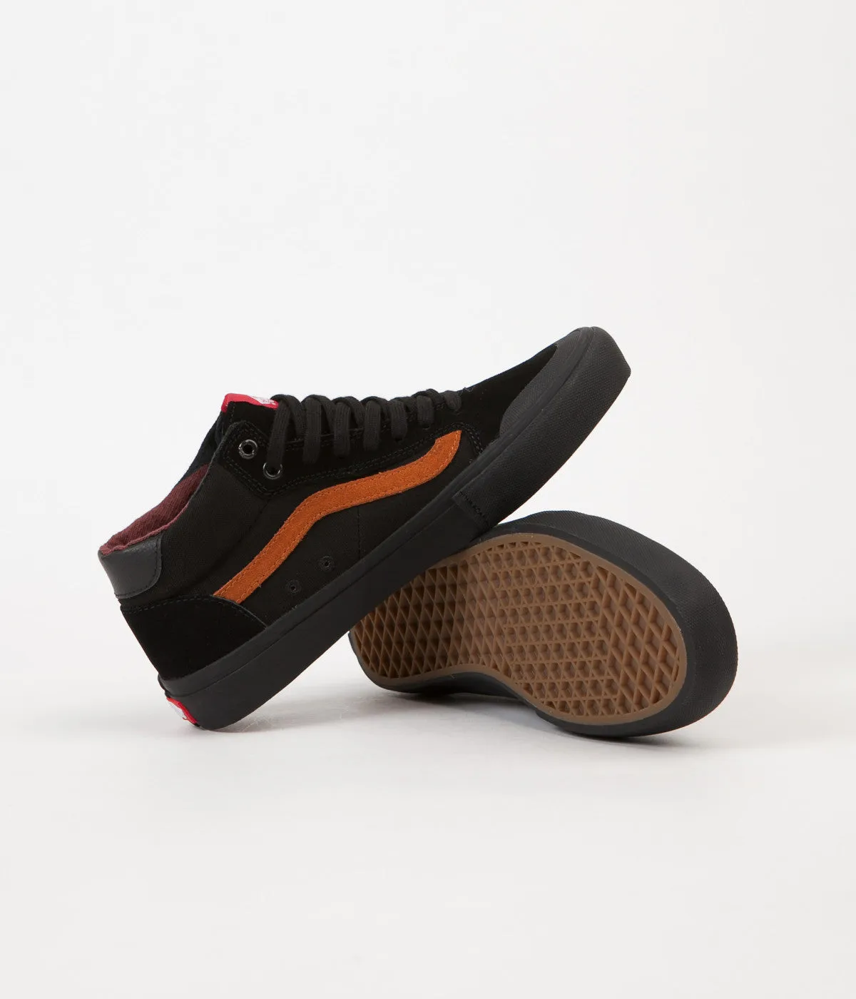Vans Style 112 Mid Pro Dakota Roche Shoes - Black / Glazed Ginger
