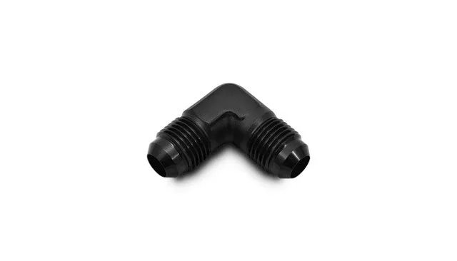 Vibrant Male AN Flare Union 90 Degree Adapter Fitting; Size: -3AN - 10550