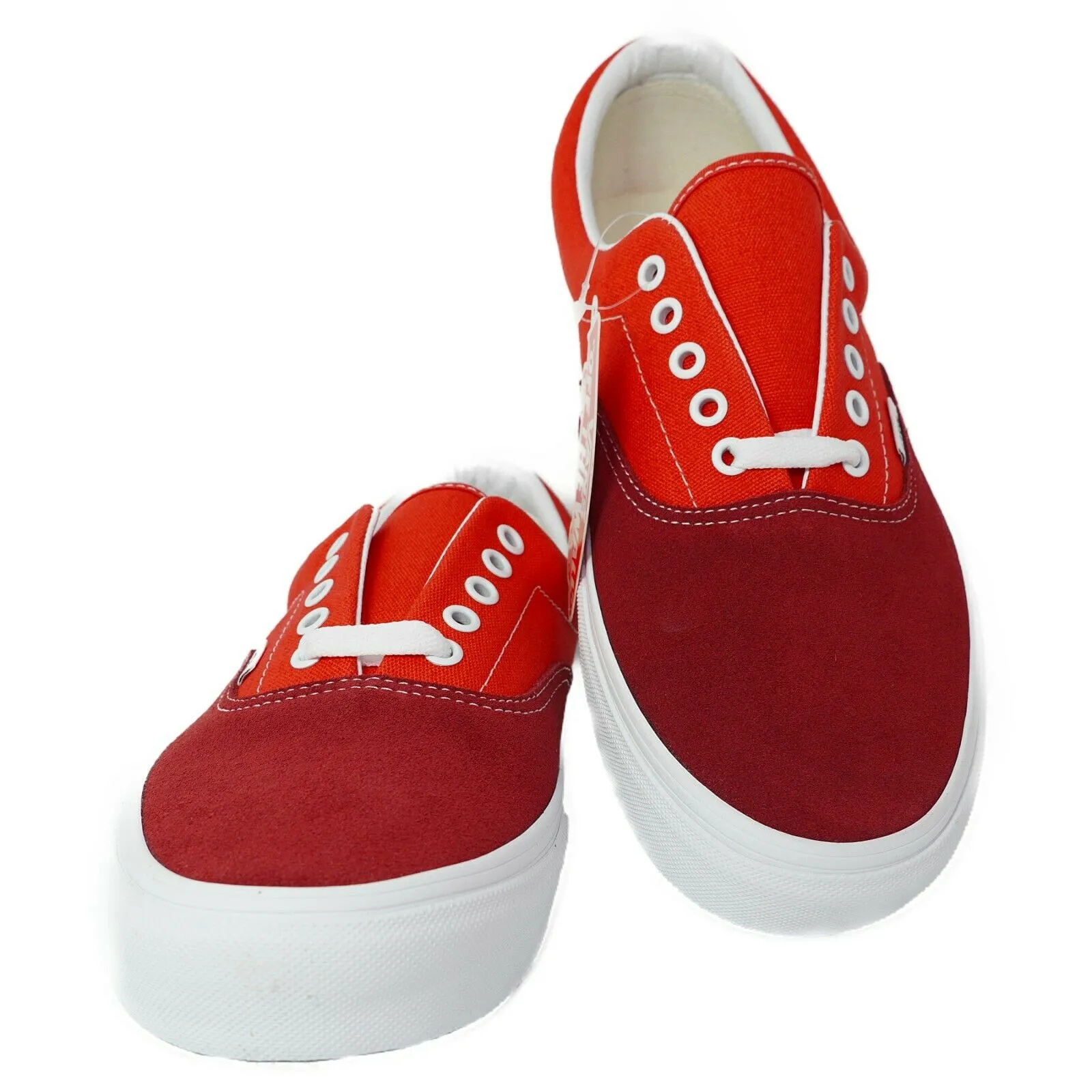 VN0A4BV4VXZ1 VANS Era Retro Sport (Red / White) Men Size 4 | Women Size 5.5