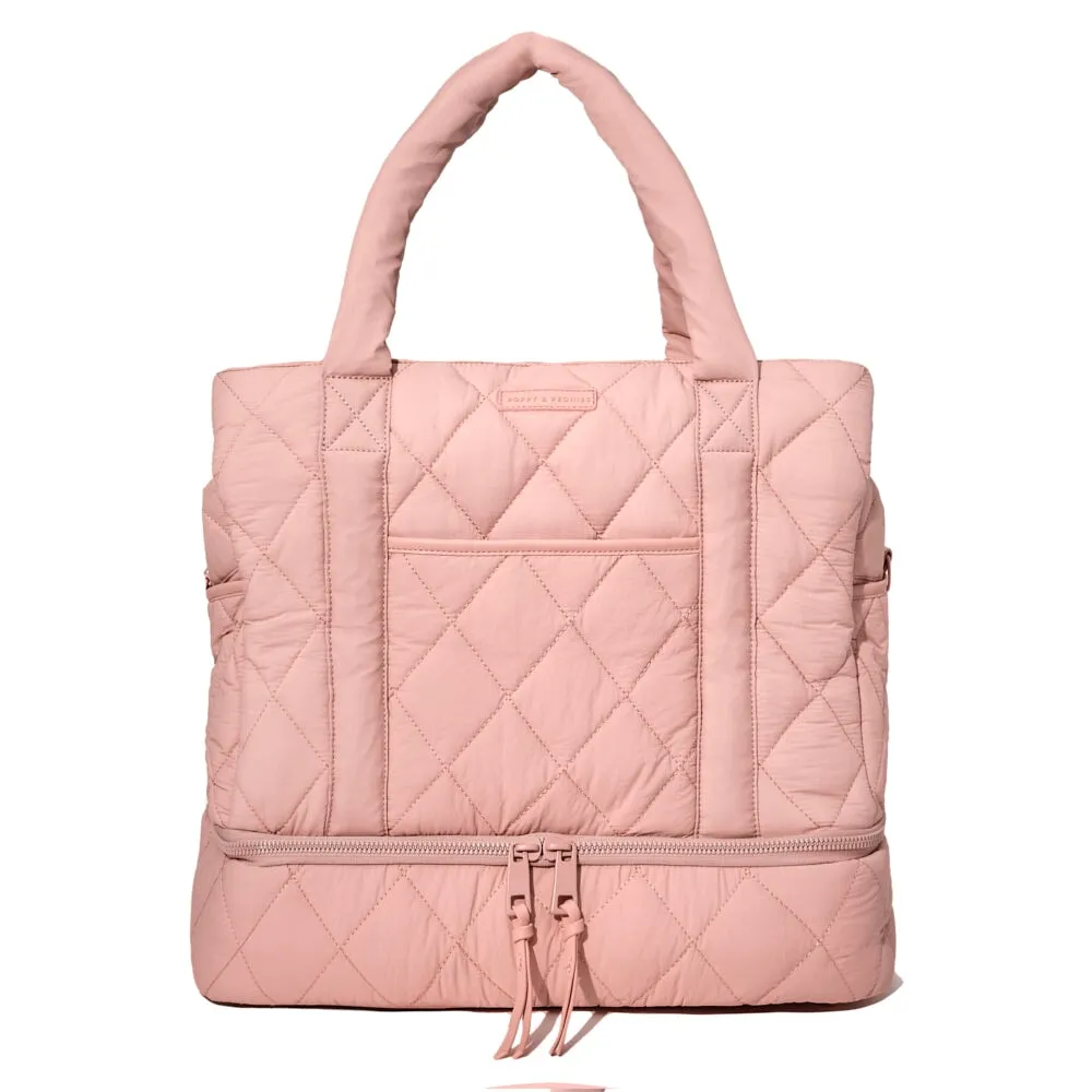 VOYAGER quilted blush