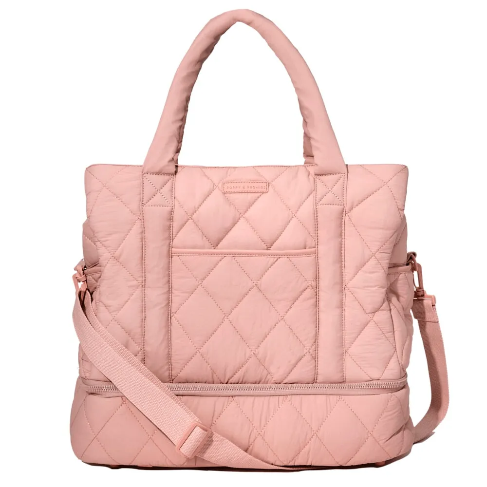 VOYAGER quilted blush