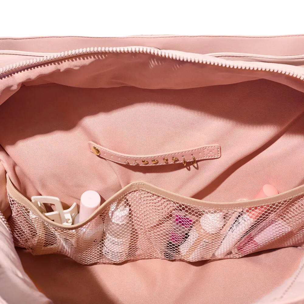 VOYAGER quilted blush