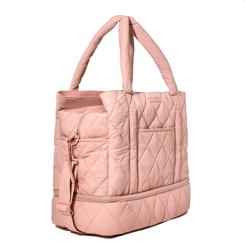 VOYAGER quilted blush