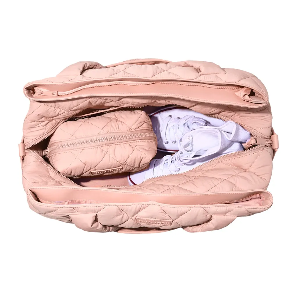 VOYAGER quilted blush