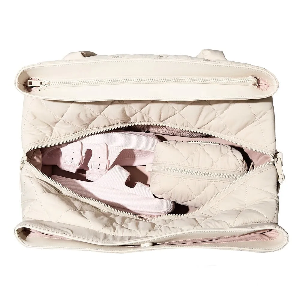 VOYAGER quilted cream