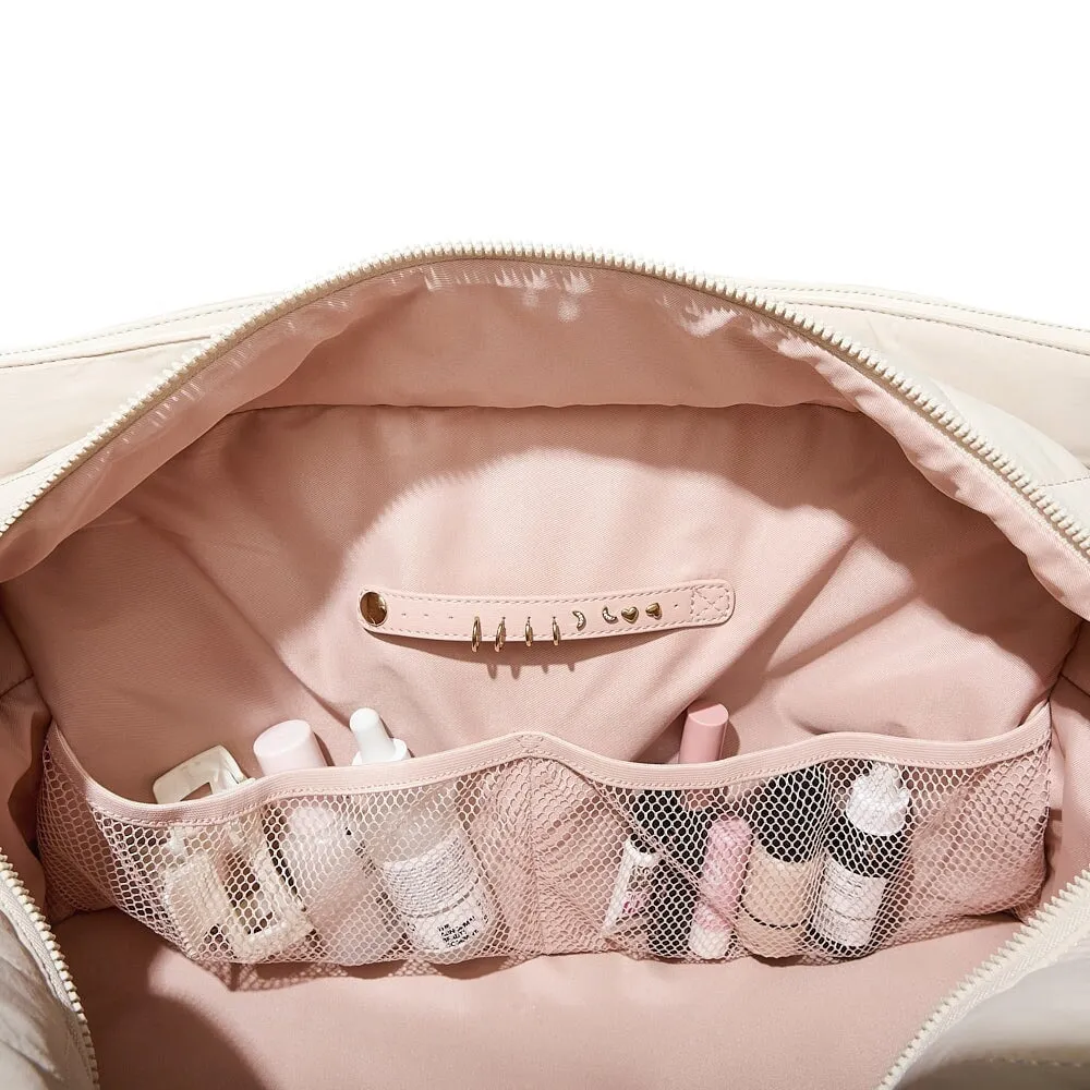 VOYAGER quilted cream
