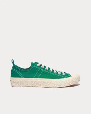 Vulcanised Green Low Top Sneakers