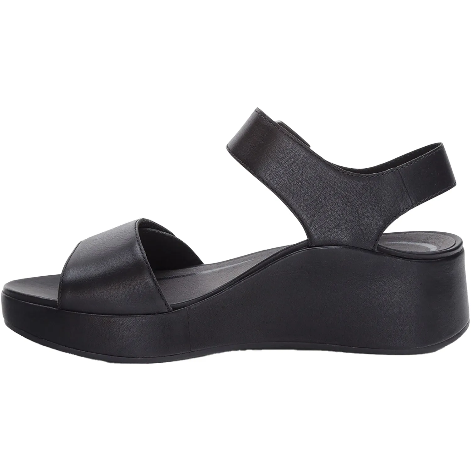 Women's Aetrex Ariel Black Leather
