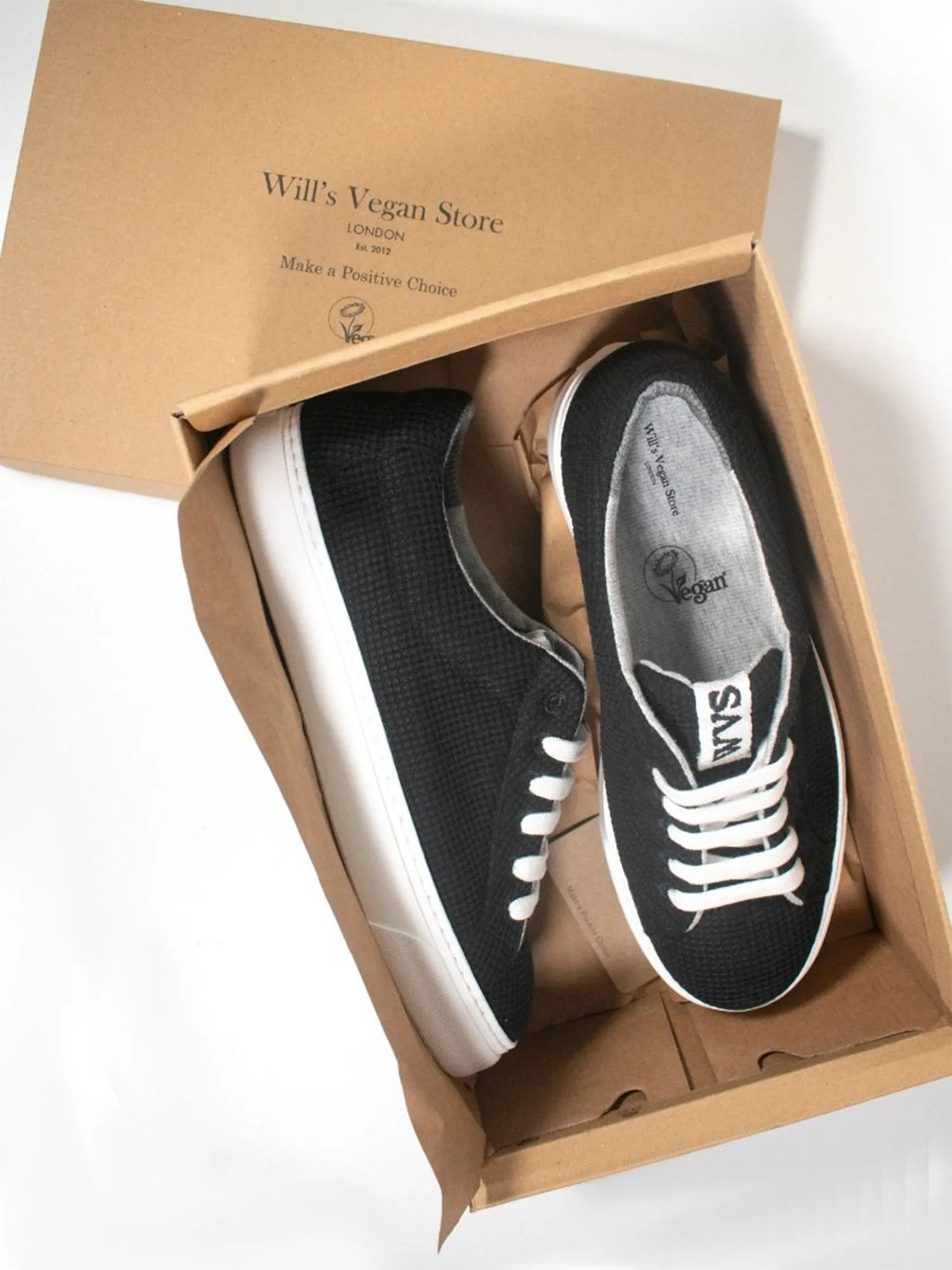 Women's LDN Biodegradable Sneakers by Will's Vegan Shoes (3 Colors)