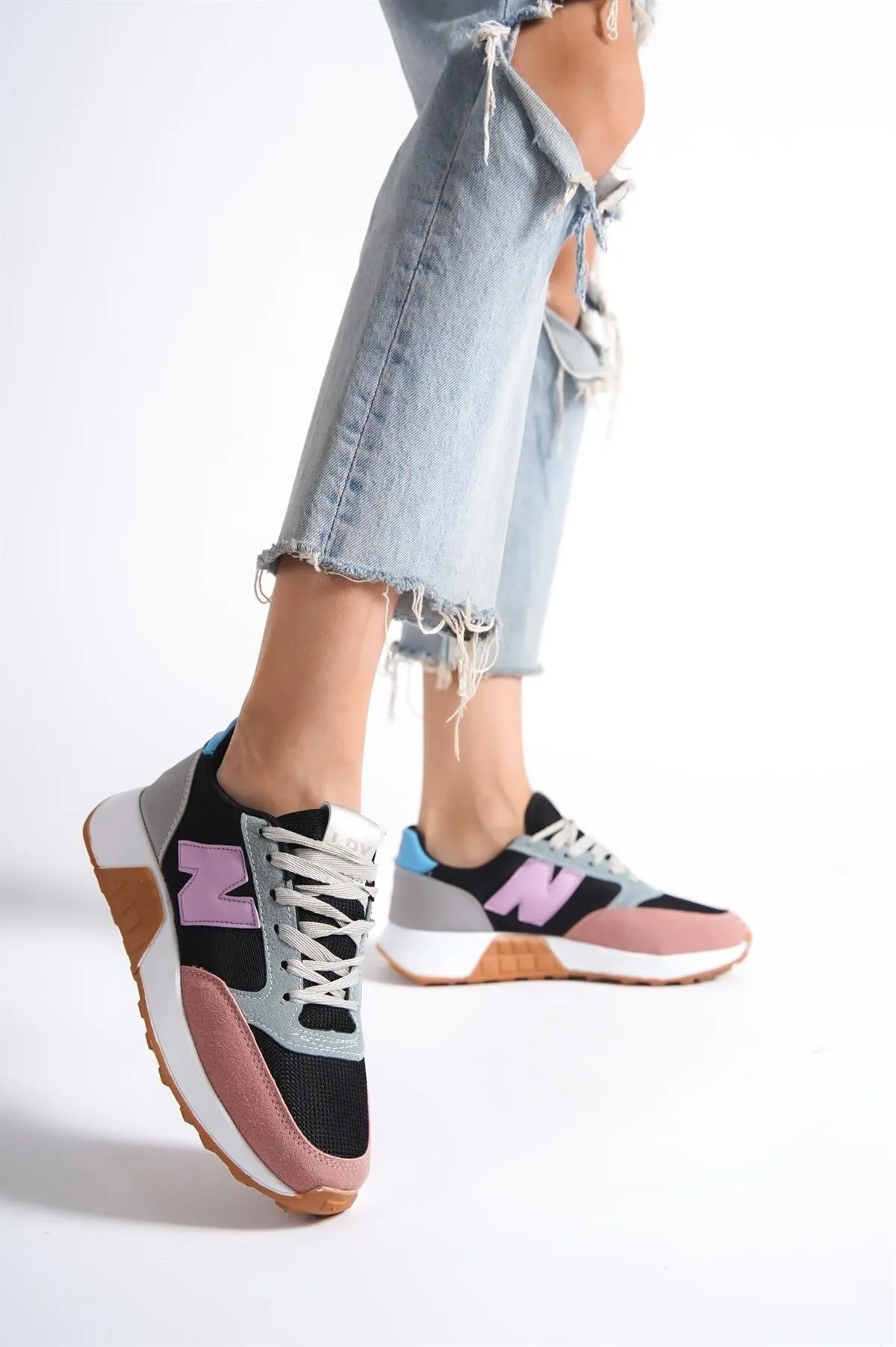 Women's N Pink Daily Comfortable Sports Shoes